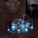 96CM 10LED 3 Modes Silicone Cap Fairy Light Bottle Stopper Creative Romantic Copper Wire String Atmosphere Lamp for Home Bar Par