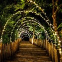 100 LED Rope Lights 33ft 8 Modes Warm Light Changing Waterproof Twinkle Fairy Tube Strip Light