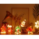 Christmas Pendant Lights Hanging Decorations Luminous Lamp Xmas Decorative Lights for Christmas Tree Decor Home Garden Lawn Pati