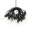 Tomshine 12m/39.37ft E12 Base G40 LED String Light with 25 Sockets 28 Bulbs