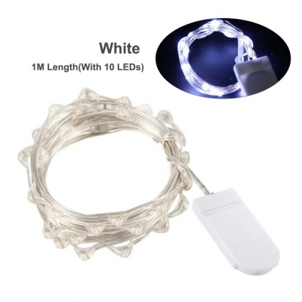 1M/3.3ft with 10 LEDs Fairy Lights Copper Wire String Light