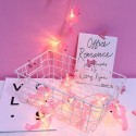 1.5M 10 Lights Pink Flamingo String Light Constant Bright Daily Holiday Party Decorative Fairy Light