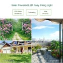 1.2W 2M/6.6Ft 20 LEDs Solar Powered Energy Copper Wire Fairy String Light