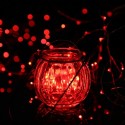 1.2W 2M/6.6Ft 20 LEDs Solar Powered Energy Copper Wire Fairy String Light