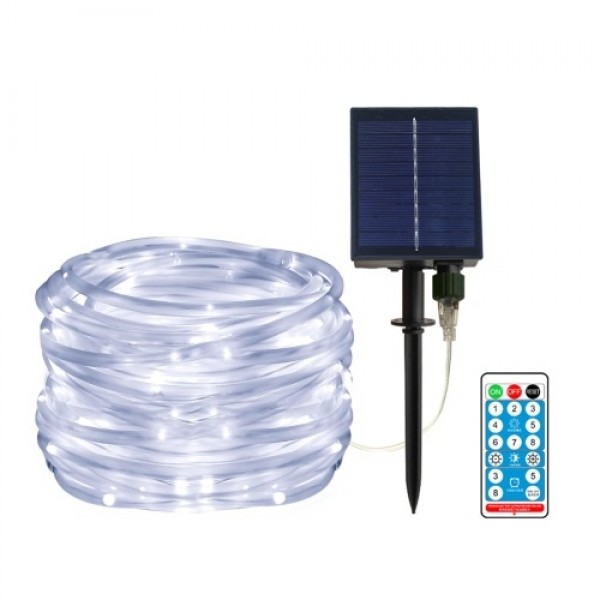 40ft/100leds Solar Powered LED String Lights