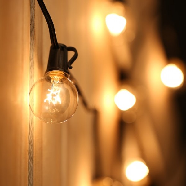 Tomshine 25 Globe Bulbs Incandescent String Light