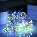 1.2W 2M/6.6Ft 20 LEDs Solar Powered Energy Copper Wire Fairy String Light