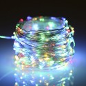 1.2W 2M/6.6Ft 20 LEDs Solar Powered Energy Copper Wire Fairy String Light