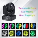 Tomshine AC 100-240V 30W Mini Moving Heads Stage Light 8 Gobos &amp; Totally 15 Colors