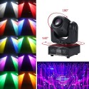 Tomshine AC 100-240V 30W Mini Moving Heads Stage Light 8 Gobos &amp; Totally 15 Colors