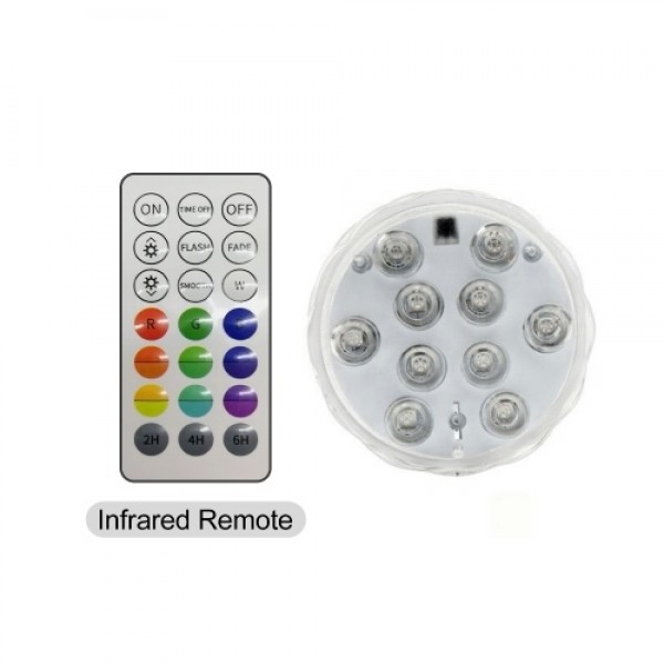 Submersible LED Lights with Wireless Remote