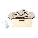 Wooden Candle Lamp Festival Party Supplies