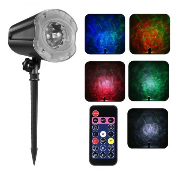 Projection Light Animated Led Projector Remote Control Meteor Shower Projector Lights