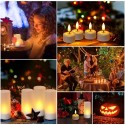 4 PCS Rechargeable Flameless Candles