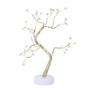 2 Impetus Offer Mode Energy Saving Home Decoration 36 Pearl Bulbs Emulational Tree-Shaped Bonsai Light With Warm White Color