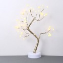 2 Impetus Offer Mode Energy Saving Home Decoration 36 Pearl Bulbs Emulational Tree-Shaped Bonsai Light With Warm White Color