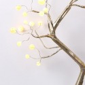 2 Impetus Offer Mode Energy Saving Home Decoration 36 Pearl Bulbs Emulational Tree-Shaped Bonsai Light With Warm White Color