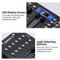 DMX512 Light Controller Console Panel 192CH Programming Function Sound Activated with LED Screen Antenna