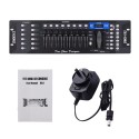 DMX512 Light Controller Console Panel 192CH Programming Function Sound Activated with LED Screen Antenna