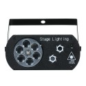 AC100-240V 5W 3 LEDs RGB Mini Water W-ave Ripple Effect Stage Light