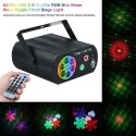 AC100-240V 5W 3 LEDs RGB Mini Water W-ave Ripple Effect Stage Light