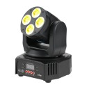 Tomshine 60W 4 LED Washing Effect Moving Head Stage Light