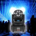 Tomshine 60W 4 LED Washing Effect Moving Head Stage Light