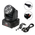 Tomshine 60W 4 LED Washing Effect Moving Head Stage Light