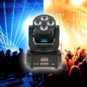 Tomshine 60W 4 LED Washing Effect Moving Head Stage Light