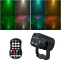 60 Patterns DJ Disco Colorful Lighting Effect LED Party Lights Mini USB Laserlight Projector for Sale for Wedding Birthday