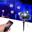 2 In 1 Water Wave Lamp Kaleidoscope Projector with Remote Control