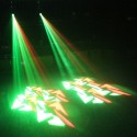 120W LEDs Moving-heads Stage Light 9/15CH 8 Patterns and 16 Colors DMX512 Sound-activated Gobos Spotlight