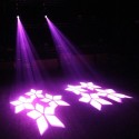 120W LEDs Moving-heads Stage Light 9/15CH 8 Patterns and 16 Colors DMX512 Sound-activated Gobos Spotlight