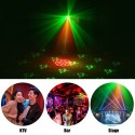 Projector Light Remote Control with 2pcs Interchangeable Pattern Cards Large Pattern and Valentine Theme for Party Show Festival