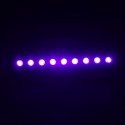 Single Row High Brightness Black LED Light Bar Spot Lighting