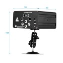 ammoon IGB-T813 Aurora Strobe Stage Light 128 Combinations 8 Holes RGBW Sound Activated