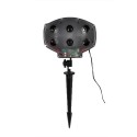 9W LED Snowfall Light Rotatable White Snowflake Projector