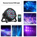 AC90-240V 24W 36 LEDs RGB Mini Stage Par Light Lighting Fixture with IR Remote Control Controller