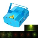 Mini LED Laser Projector Red &amp; Green Stage Lighting Effect Patterns with Tripod