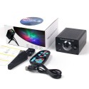 Star Projector Lights LED Nebulae Lighting Lamp with Remote and Tripod Music Voice Control for Bedroom Home Theather Party KTV