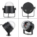 3W RGB Remote Control Mini LED Magic Ball Lamp Stage Effect Light for Disco KTV Club Bar Home Party