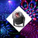 3W RGB Remote Control Mini LED Magic Ball Lamp Stage Effect Light for Disco KTV Club Bar Home Party