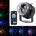 3W RGB Remote Control Mini LED Magic Ball Lamp Stage Effect Light for Disco KTV Club Bar Home Party