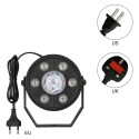 7W RGB Portable LED Magic Ball Light with Par Lamp