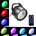 10W RGB UV COB LED Par Light Wireless with Remote Control