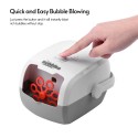 Muslady Automatic Bubble Blower Bubble Maker Bubble Blowing at One Press Portable Plug-in Rechargeable