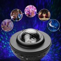 Muslady LED Galaxy Starry Projector Lamp Light BT Music Speaker RGBW Lighting Sound Control