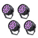 Tomshine AC110V-220V 15W 12 LEDs UV Stage Par Light