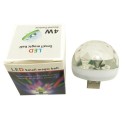 Rotating RGB LED Lamp USB Magic Ball Light (Only USB Port)