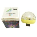 Rotating RGB LED Lamp USB Magic Ball Light (Only USB Port)